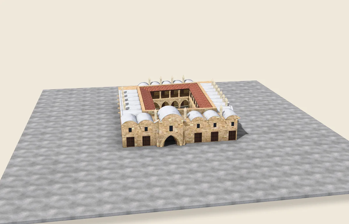Kumarcılar Han, Kumarcılar Han: 3D survey