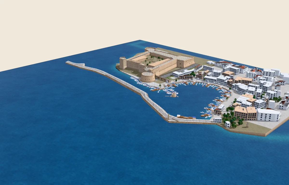 Kyrenia Harbour, Kyrenia Harbour: 3D survey