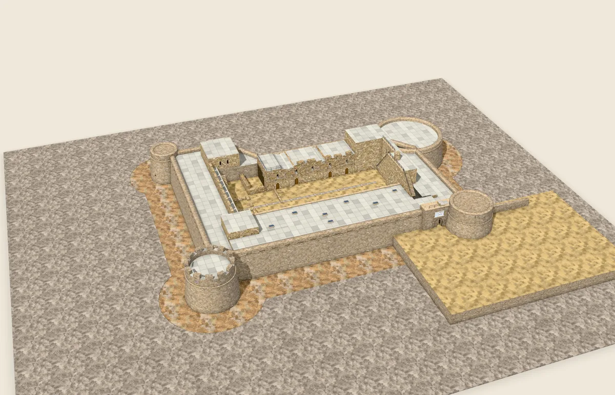 Othello Castle, Othello Castle: 3D survey