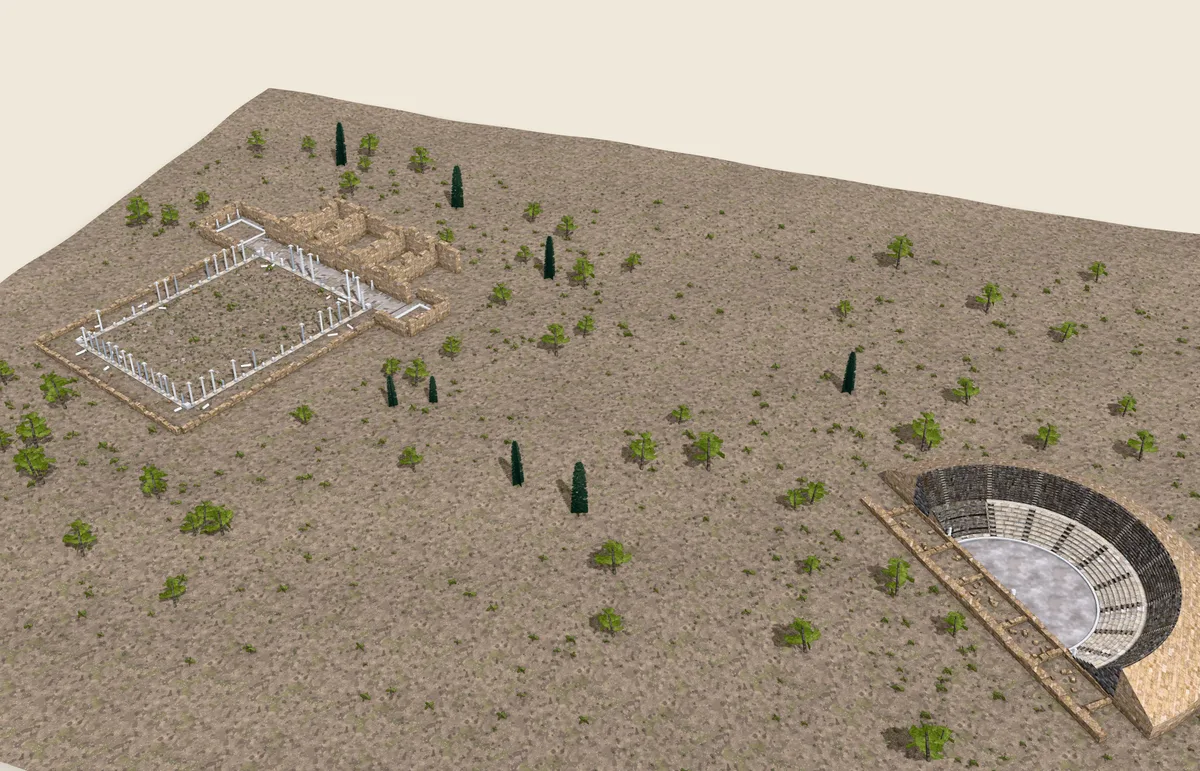 Salamis, Salamis: 3D survey