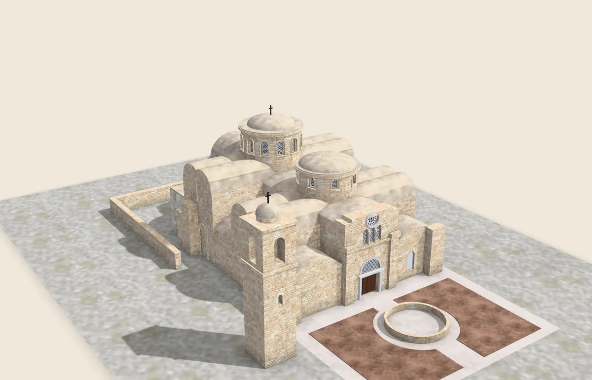 St Barnabas, St Barnabas Monastery: 3D survey